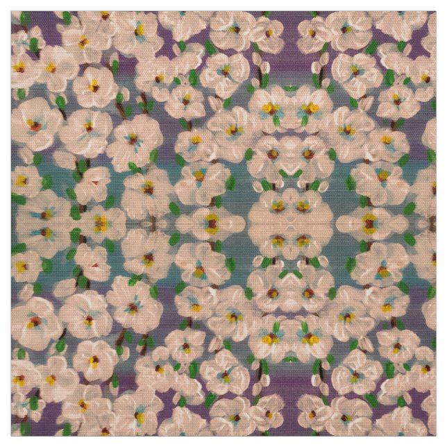 Summer Flowers Fabric (Swatch)