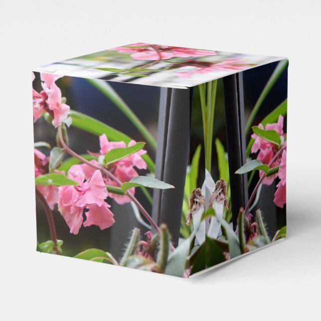 Summer Flowers Favour Box (Front Side)