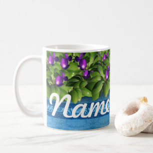 Summer Flowers Floral Personalised Coffee Mug, Cup