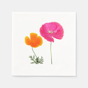 summer flowers napkin