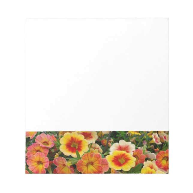Summer flowers notepad (Front)