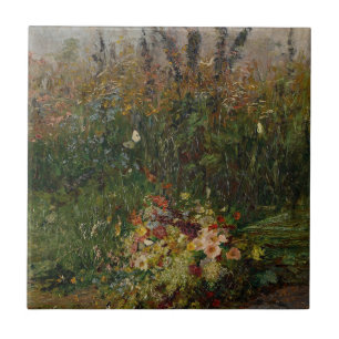 Summer Flowers of the Field Ceramic Tile