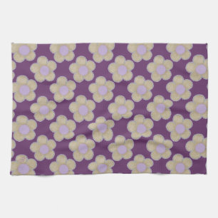 Summer Flowers Tea Towel