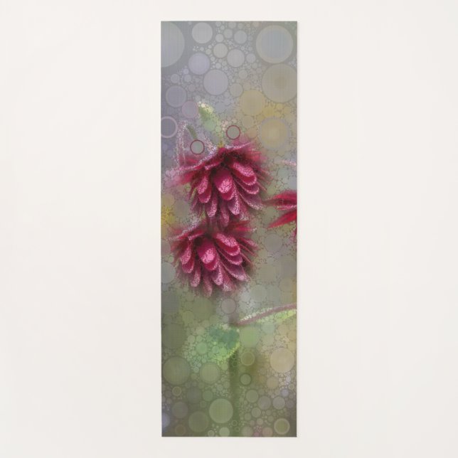 Summer Flowers Yoga Mat (Front)