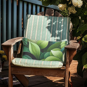 Summer Foliage Lumbar Cushion