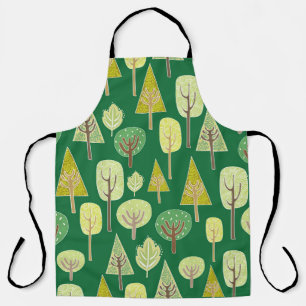 Summer Forest: Nature Inspired Design Apron