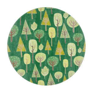 Summer Forest: Nature Inspired Design Cutting Board