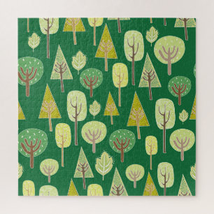 Summer Forest: Nature Inspired Design Jigsaw Puzzle