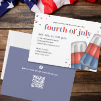 Summer Fourth of July Popsicle Custom