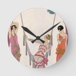 Summer, from 'Gazette du Bon Ton', 1925 Round Clock