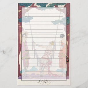 Summer, from 'Gazette du Bon Tonne', 1925 Stationery