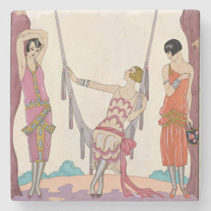 Summer, from 'Gazette du Bon Tonne', 1925 Stone Coaster