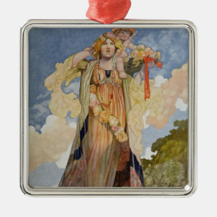 Summer from The Seasons Metal Ornament