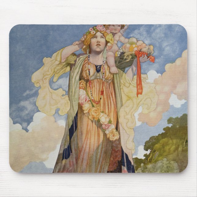 Summer from The Seasons Mouse Pad (Front)