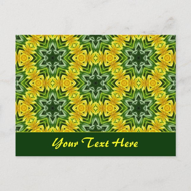 Summer Frost Template Postcard (Front)