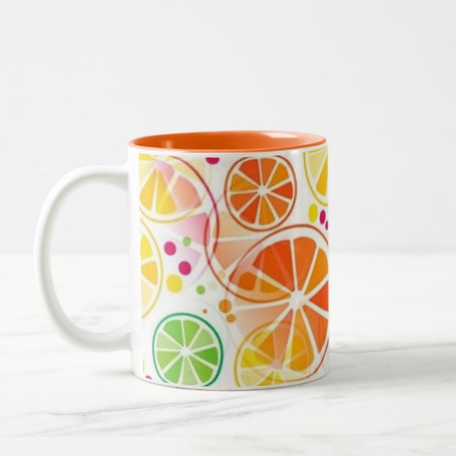 Summer Fruit Colours Mug (Left)
