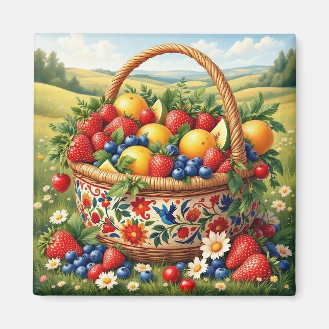 Summer Fruit Magnet (Front)