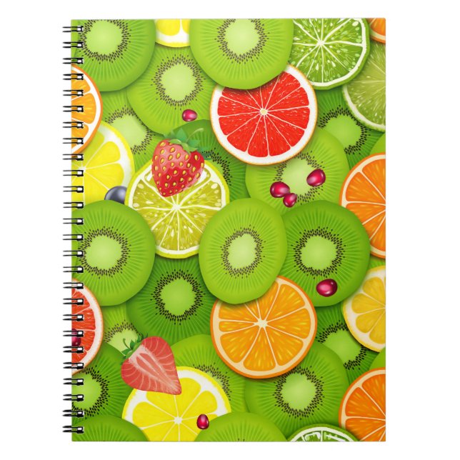 Summer Fruits 2 Notebook (Front)