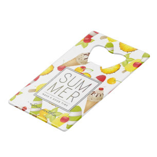 Summer Fruits and Ice-Cream Fun