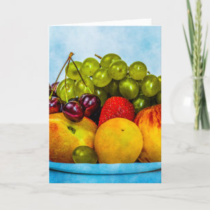 Summer fruits card