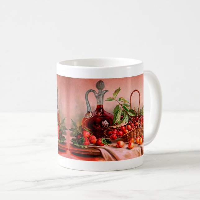 Summer fruits coffee mug (Front Right)