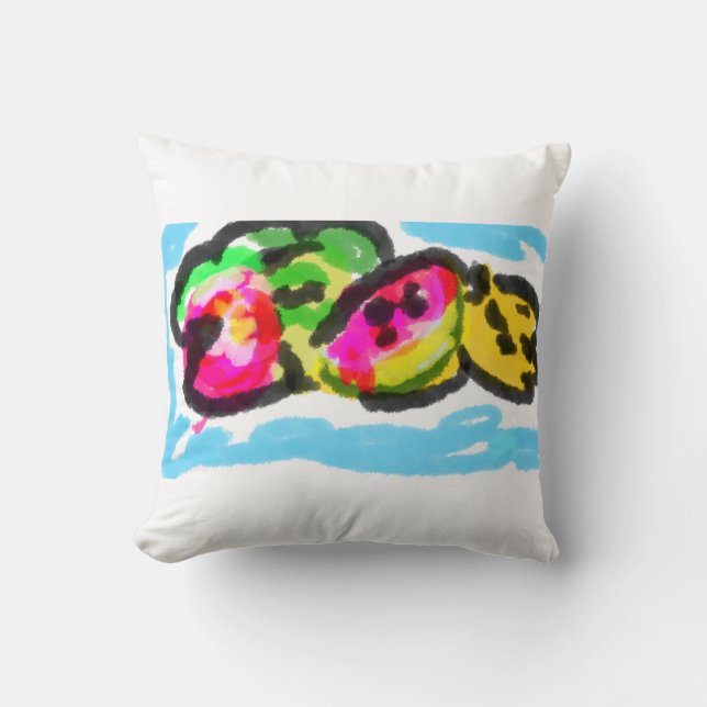Summer fruits joy cushion (Front)