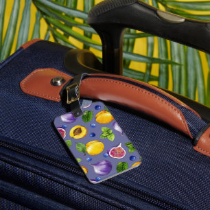 Summer Fruits Luggage Tag