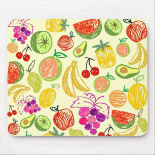 Summer fruits mouse pad