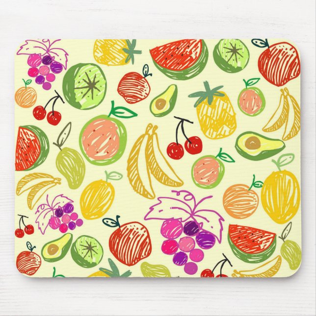 Summer fruits mouse pad (Front)