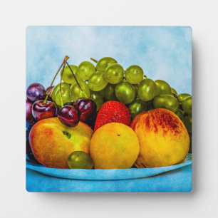 Summer fruits plaque