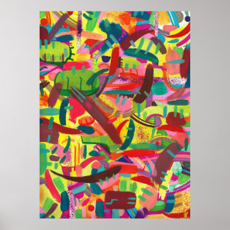 Summer fruits poster