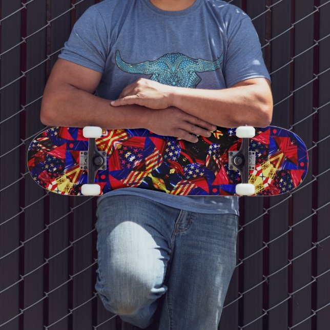 Summer Fun, 8 1/2" Skateboard Deck (Outdoor 3)