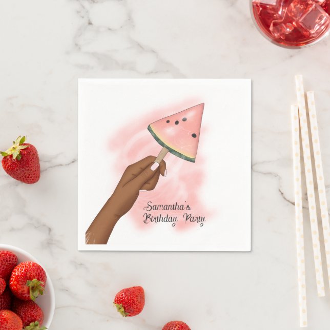 Summer Fun Beach Party Napkin (Insitu)