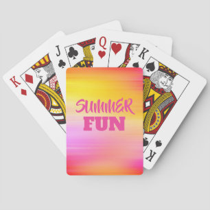 Summer Fun Classic Playing Cards
