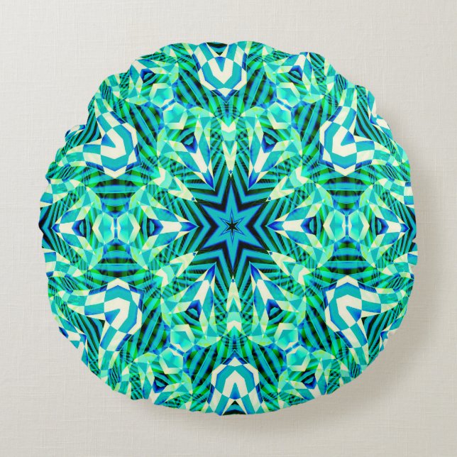Summer fun Delight.... Round Cushion (Front)