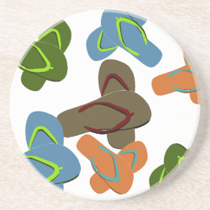 Summer Fun Flip Flops Coaster