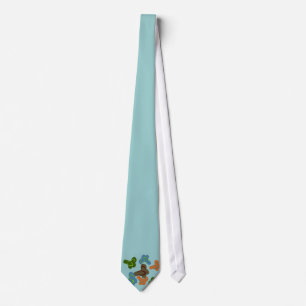 Summer Fun Flip Flops Tie