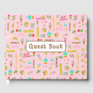 Summer Fun Guest Book