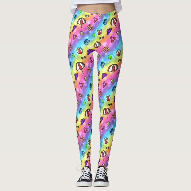 Summer Fun Leggings (Front)