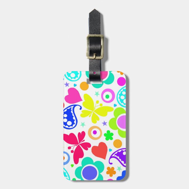 Summer Fun Luggage Tag (Front Vertical)