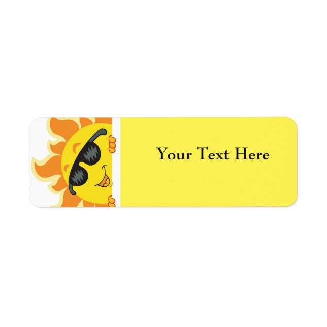 Summer Fun Return Address Labels (Front)