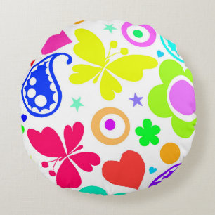 Summer Fun Round Cushion