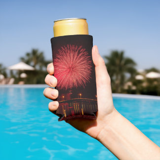 summer fun seltzer can cooler