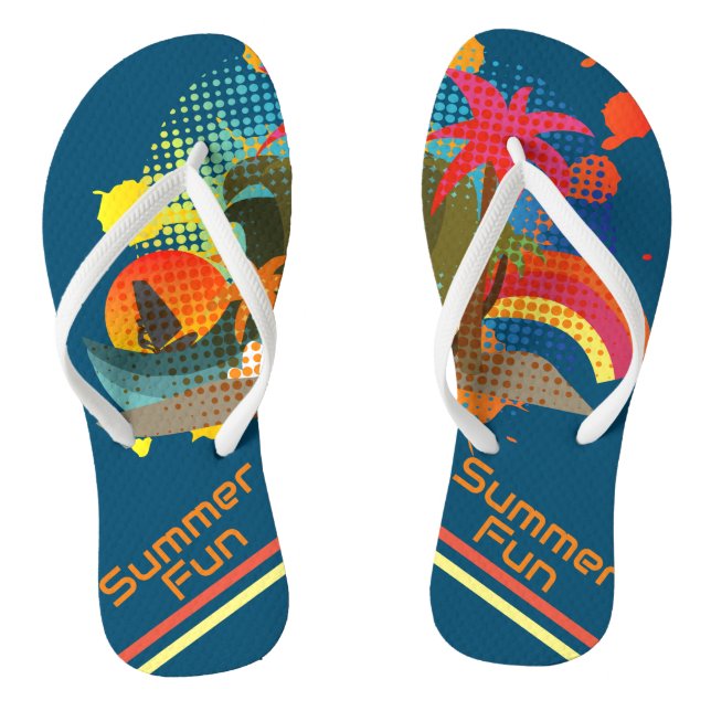 Summer Fun  Thongs (Footbed)