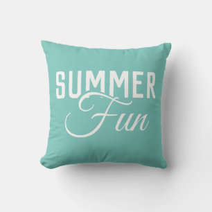 SUMMER FUN typography   Cushion