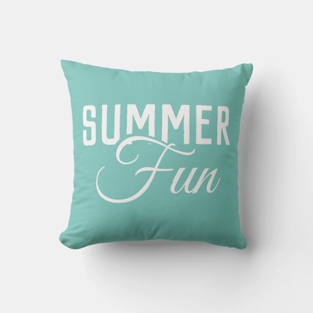SUMMER FUN typography | Cushion (Front)