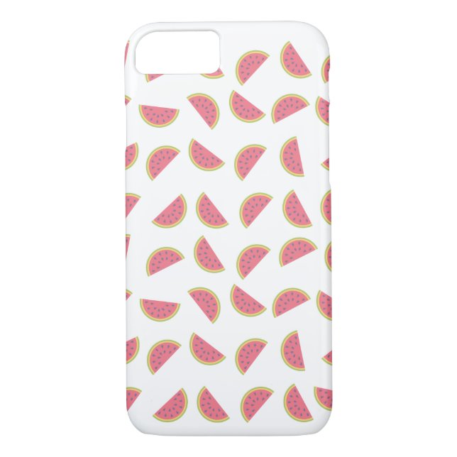 summer funny watermelon pattern iPhone 7 case (Back)