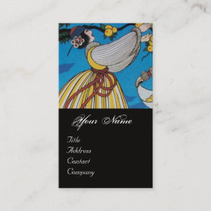 SUMMER GARDEN / BEAUTY FASHION COSTUME DESIGNER BUSINESS CARD