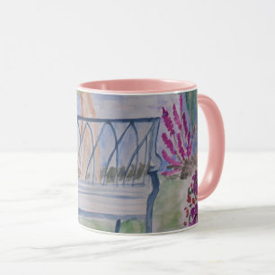 Summer Garden Bench  Mug