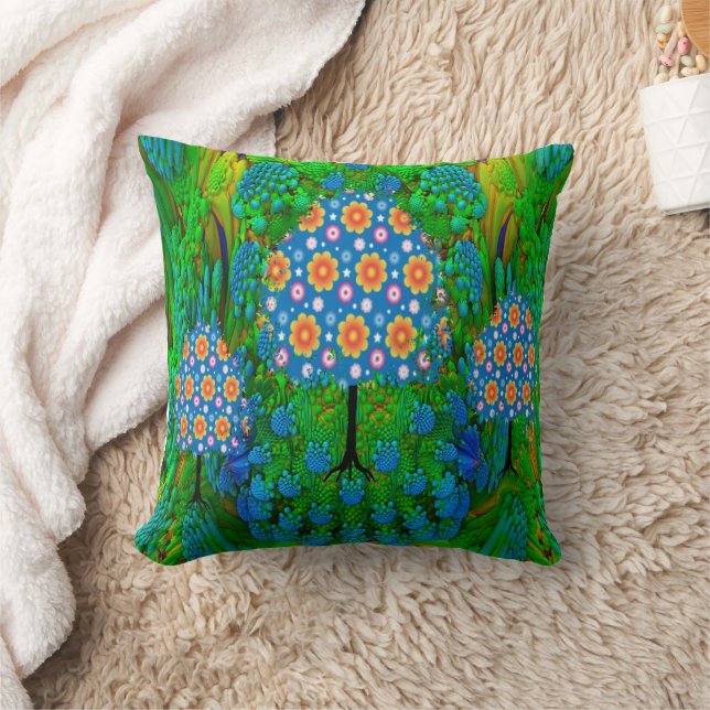 Summer Garden  Cushion (Blanket)